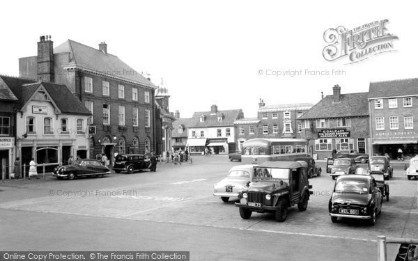 Photo of Petersfield, The Market Place c.1958