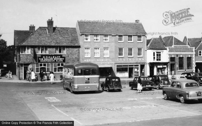 Photo of Petersfield, The Square Brewery c.1955