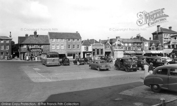 Photo of Petersfield, The Square c.1955