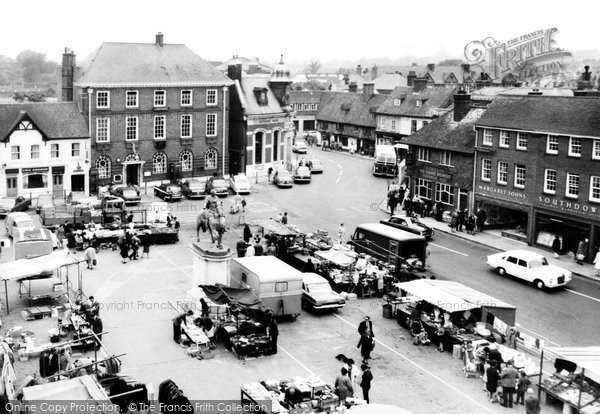 Photo of Petersfield, The Square c.1965