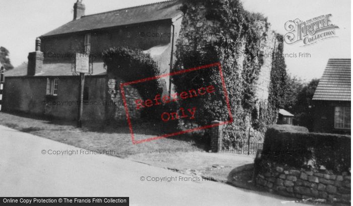 Photo of Peterston Super Ely, Castle Ruins c.1960