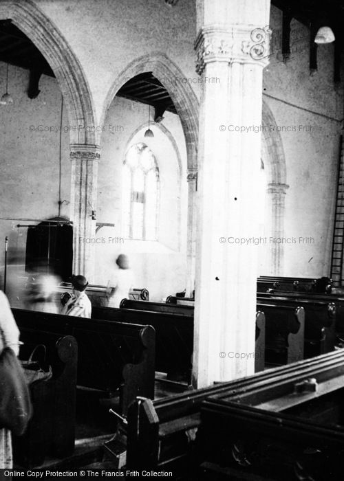 Photo of Peterstone Wentlooge, The Church Interior 1949
