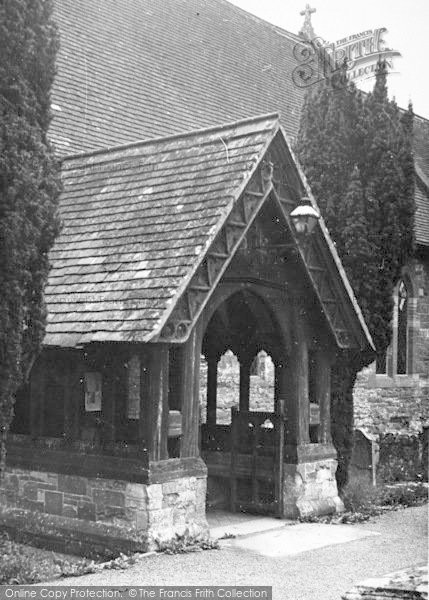 Photo of Peterstow, St Peter's Church, Porch c.1960