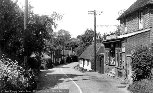 Photo of Petham, The Street c.1955