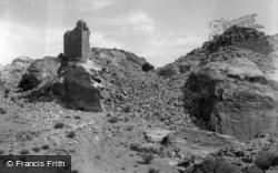 Crusader Castle From The High Place Of Sacrifice 1965, Petra
