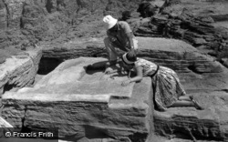 High Place Of Sacrifice, Demonstrated By Dr Unwin And Anita P.Rumbold 1965, Petra