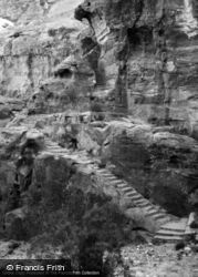 Rock-Cut Stairs 1965, Petra