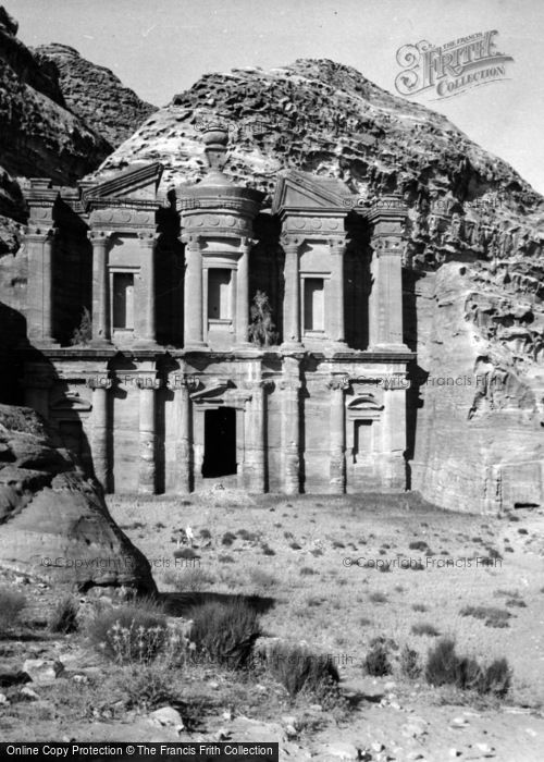 Photo of Petra, The Deir 1965