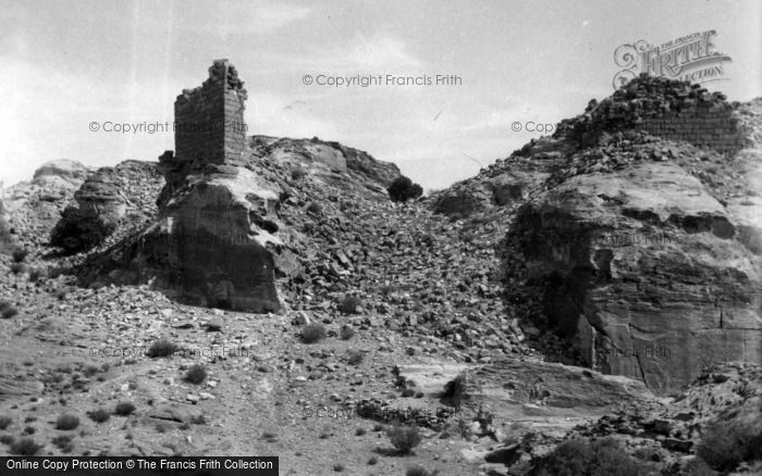 Photo of Petra, The Lion Monument 1965