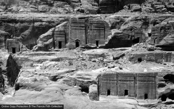 Photo of Petra, Tombs And Theatre 1965