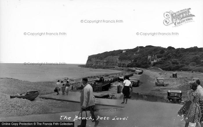Photo of Pett Level, The Beach c.1955