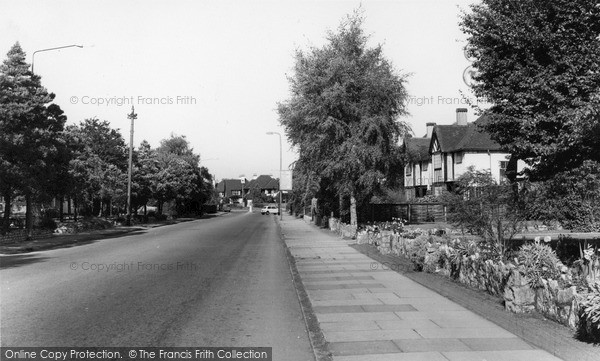 Photo of Petts Wood, Chislehurst Road c.1965