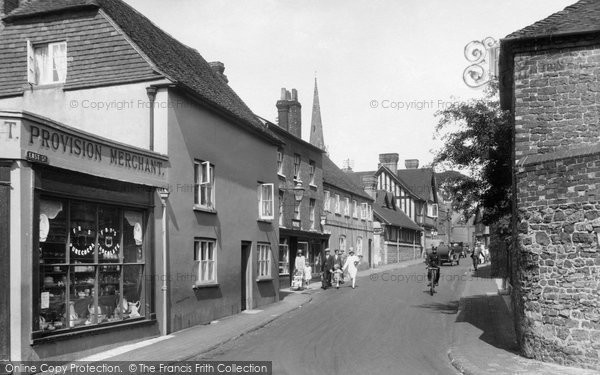 Photo of Petworth, Angel Street 1928