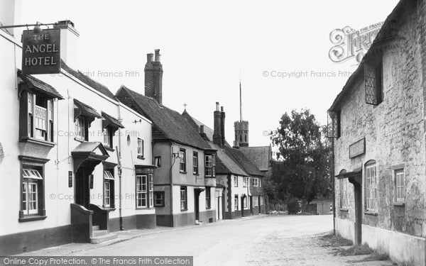 Photo of Petworth, Angel Street c.1950