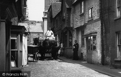 Cart In Lombard Street 1900, Petworth