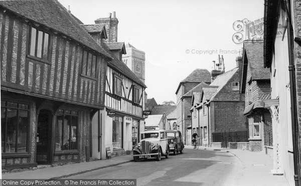 Photo of Petworth, East Street c.1960