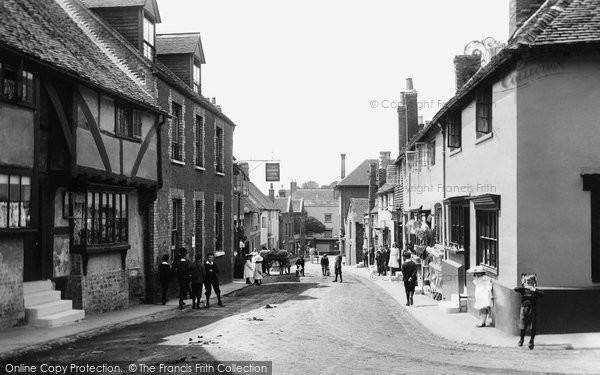 Photo of Petworth, High Street 1908
