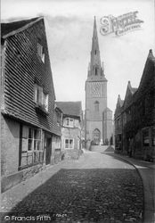 Lombard Street And St Mary's Church 1898, Petworth