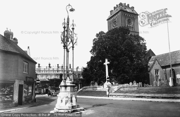 Photo of Petworth, St Mary's Church And Memorial c.1950
