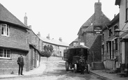 Steam Locomotive, High Street 1908, Petworth