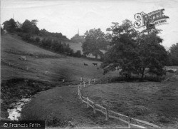 View From The Meadows c.1912, Petworth