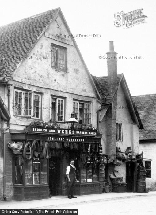 Photo of Petworth, Weeks, Saddler And Harness Maker, Saddler's Row 1906
