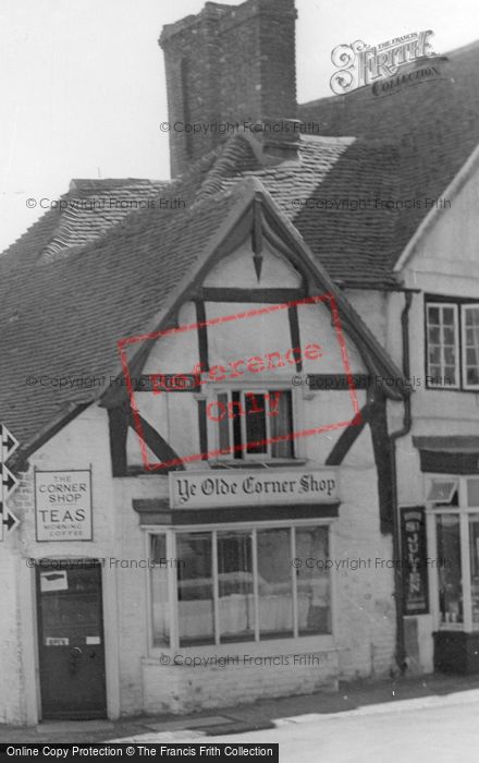 Photo of Petworth, Ye Olde Corner Shop c.1950