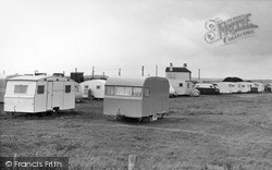 Caravan Camp, Norman's Bay c.1960, Pevensey Bay