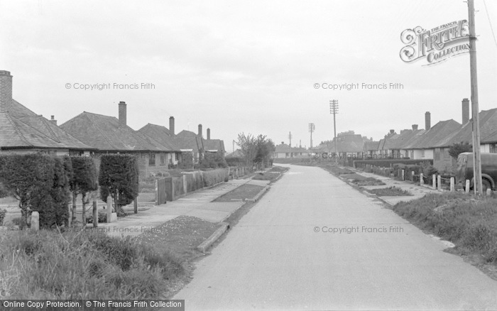 Photo of Pevensey Bay, Castle Drive c.1951