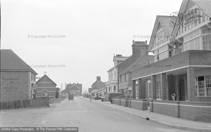 Photo of Pevensey Bay, Eastbourne Road And The Bay Hotel c.1951