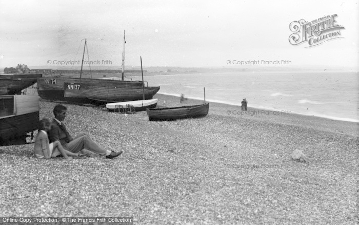 Photo of Pevensey Bay, The Beach c.1947