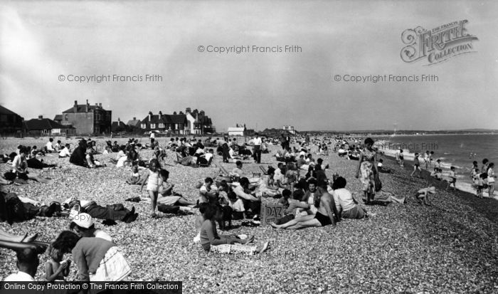 Photo of Pevensey Bay, The Beach c.1960