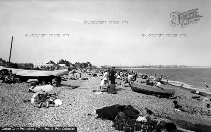 Photo of Pevensey Bay, The Beach c.1960