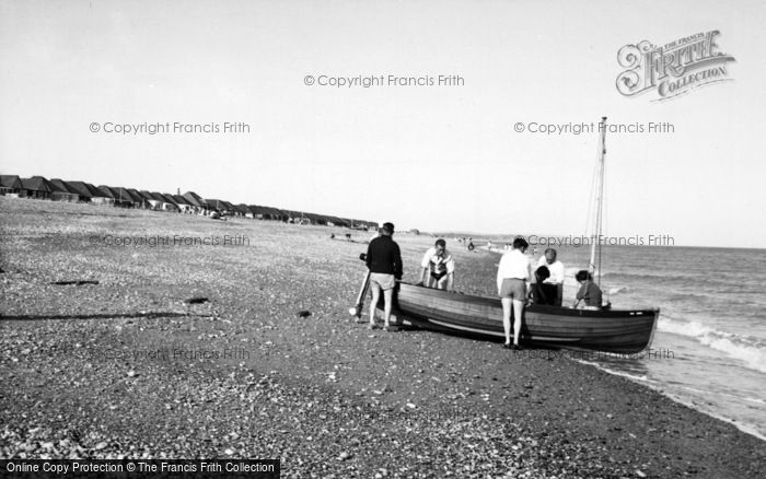 Photo of Pevensey Bay, The Beach c.1960