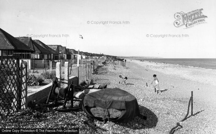 Photo of Pevensey Bay, The Beach c.1960