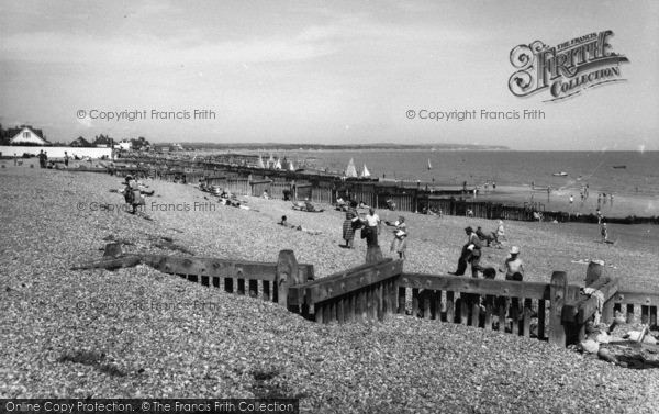 Photo of Pevensey Bay, The Beach c.1960