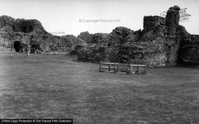 Photo of Pevensey, Castle 1952