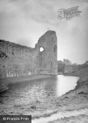 Castle And Moat c.1937, Pevensey