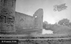 Castle And Moat c.1937, Pevensey
