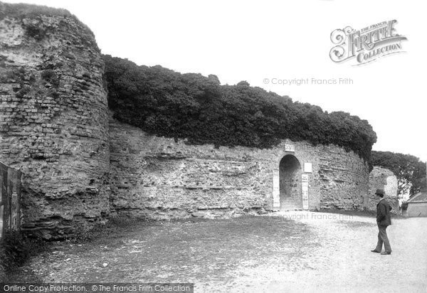 Photo of Pevensey, Castle Entrance 1890