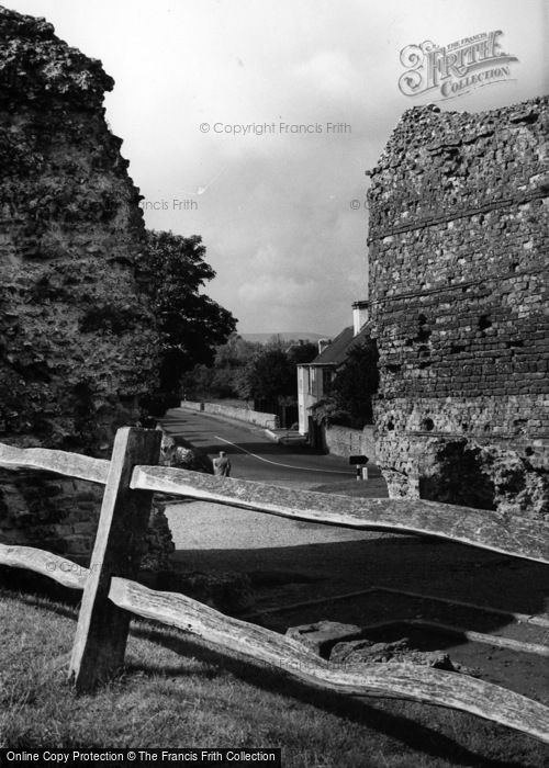 Photo of Pevensey, Castle, The West Gate c.1955