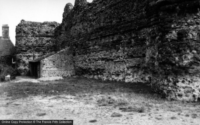 Photo of Pevensey, Roman Fort 1952