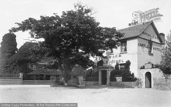 Photo of Pevensey, Royal Oak Hotel 1890