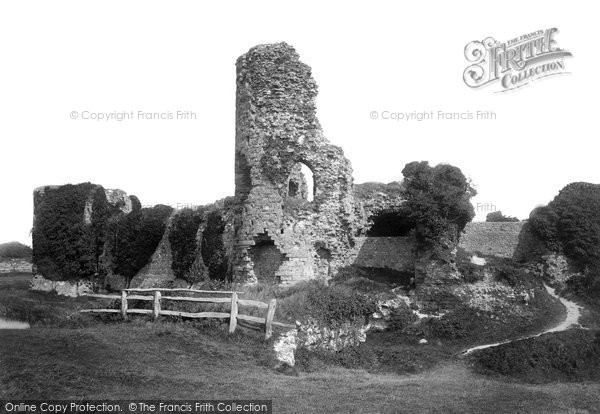 Photo of Pevensey, The Castle 1894