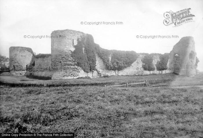 Photo of Pevensey, The Castle From North West 1890