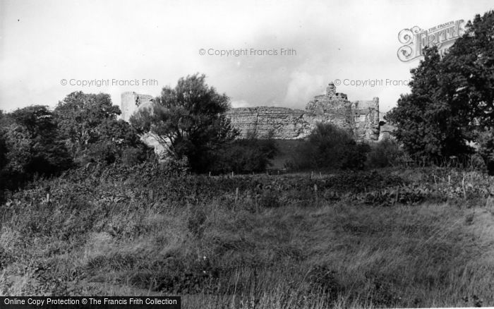 Photo of Pevensey, The Castle From The Playing Fields c.1955