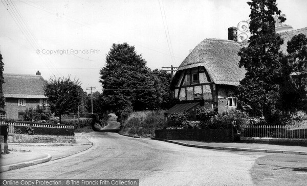 Photo of Pewsey, Ball Corner c.1955