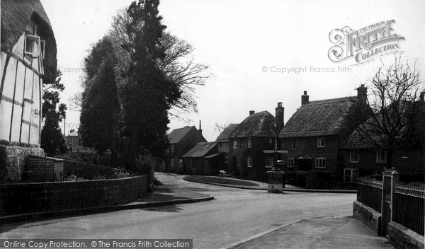 Photo of Pewsey, Ball Corner c.1955