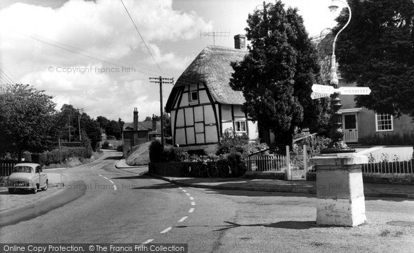 Photo of Pewsey, Ball Corner c.1960