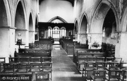 Church Interior c.1965, Pewsey